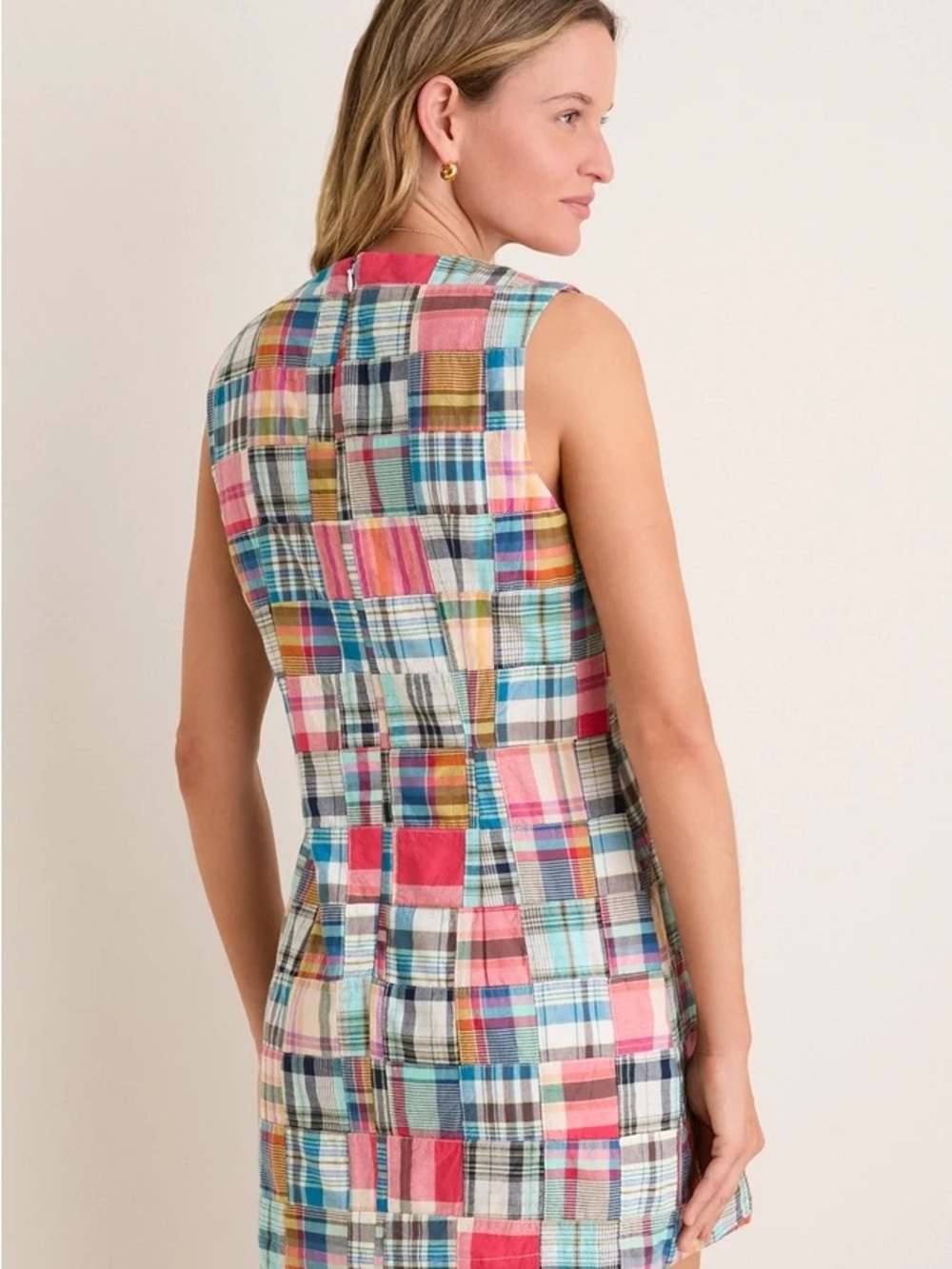 Tuckernuck Madras Hinckley Mini Dress - Picture 5 of 7